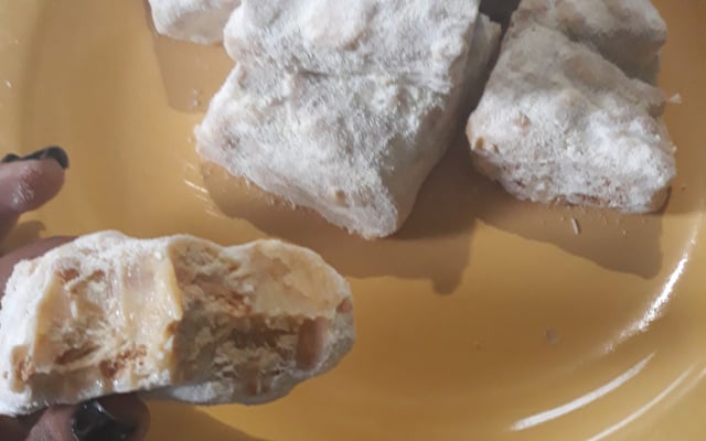 Palha italiana de leite em pó