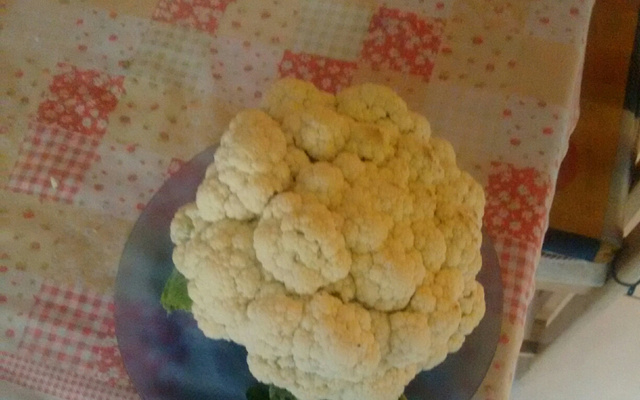 Couve flor recheada