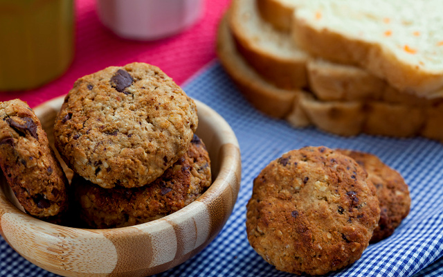 Cookies de pão integral Wickbold
