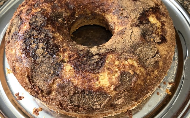 Bolo de banana fofinho