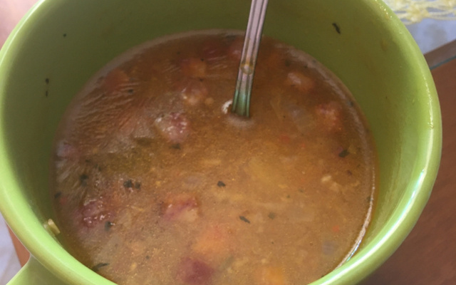Caldo de mocotó da Aline