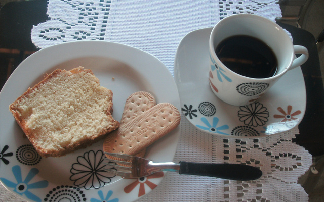 Bolo de goma da Monique
