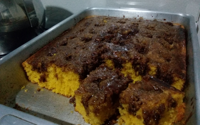 Bolo de Cenoura - Molhadinho