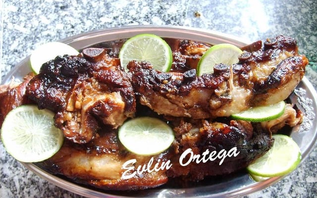 Costelinha assada na pressão