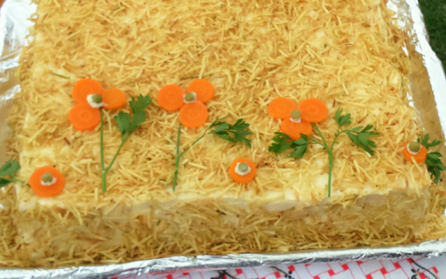 Torta salgada para festa