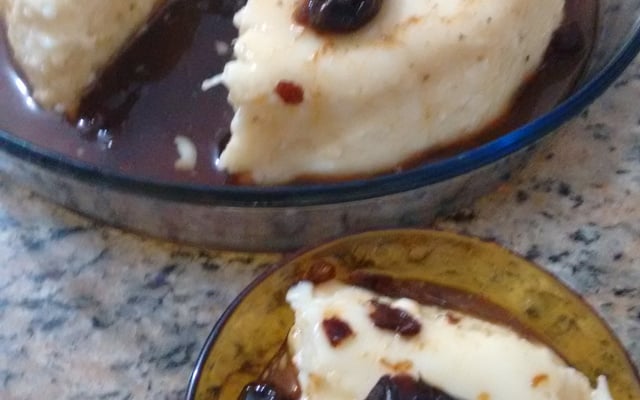 Manjar branco com leite condensado