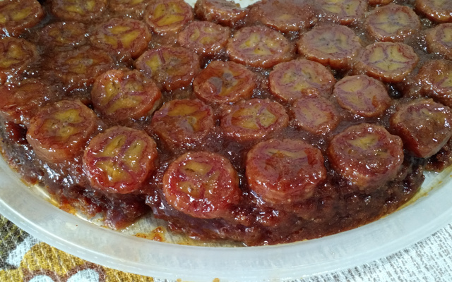 Torta de banana super fácil da vó Eva