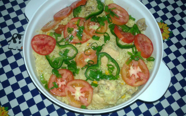 Galinhada de panela de pressão