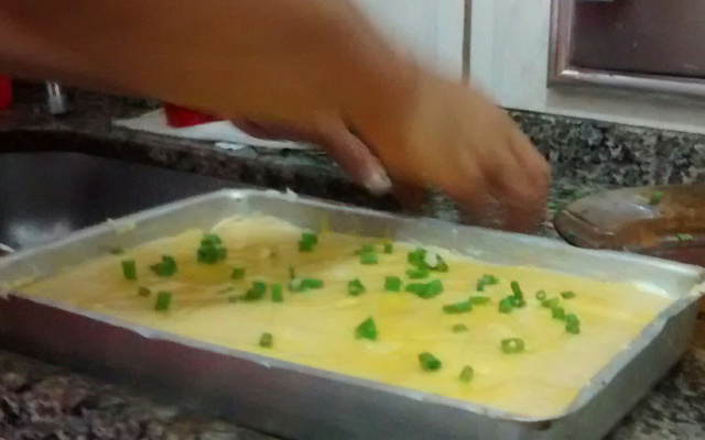 Empadão de frango cremoso