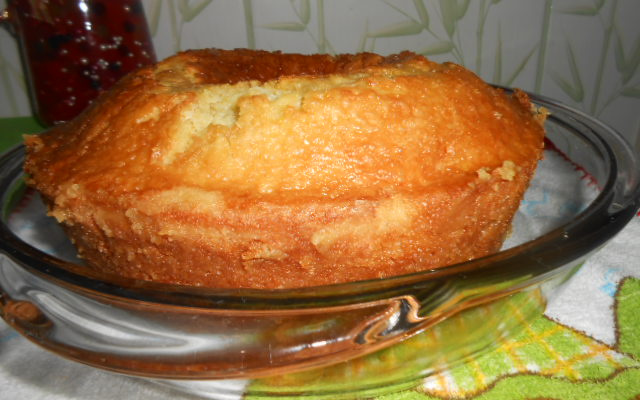 Bolo de laranja de liquidificador