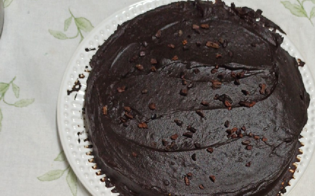 Bolo de chocolate sem farinha de trigo