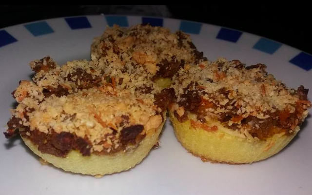 Bolinhos vegetarianos