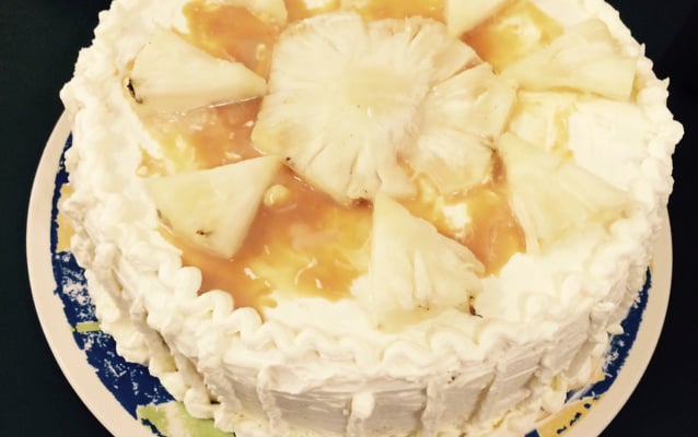 Bolo de abacaxi especial