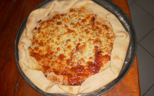 Massa de pizza artesanal