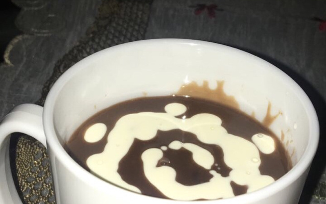 Chocolate quente cremoso