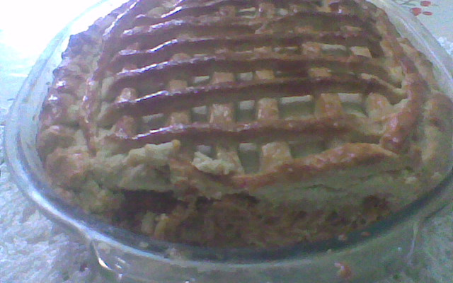 Empadão de palmito com frango