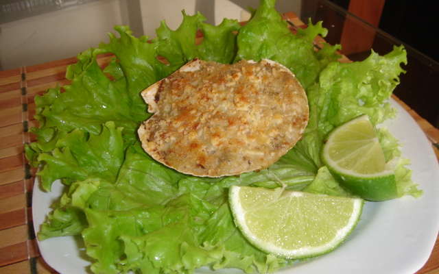 Casquinha de berinjela