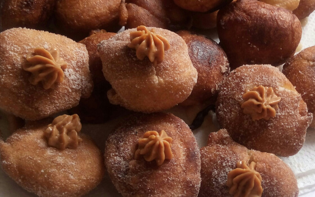 O melhor bolinho de chuva, macio e sequinho