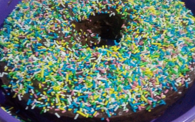 Bolo rápido sem leite