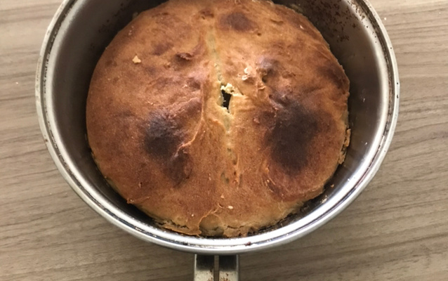 Pão italiano na panela (Roncelli)