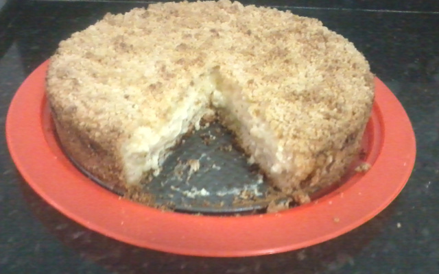Torta farofa de limão