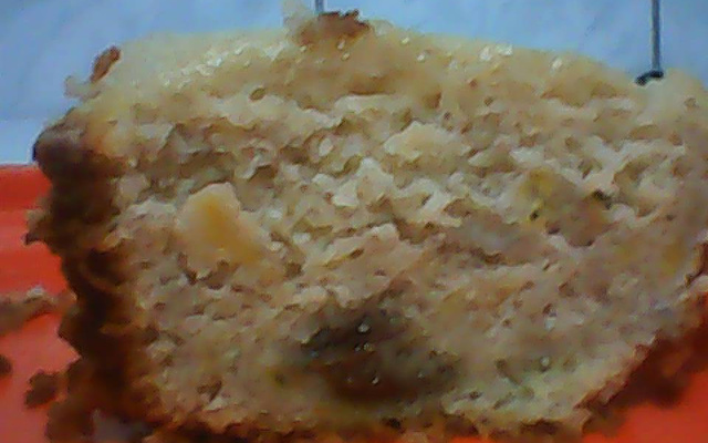 Bolo de banana com goiabada