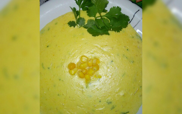 Creme de milho verde