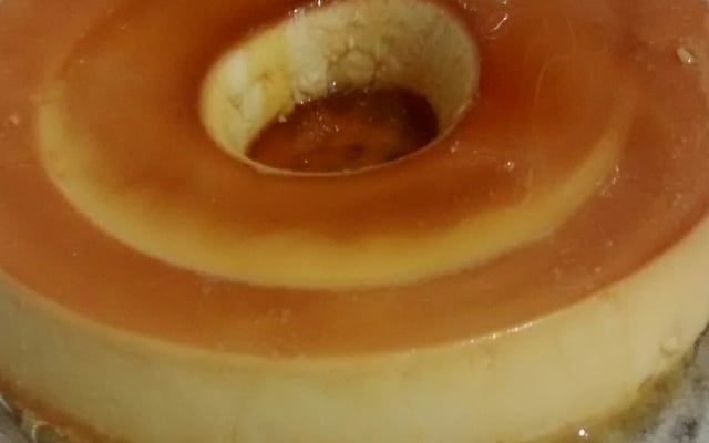 Pudim de leite condensado com leite ninho