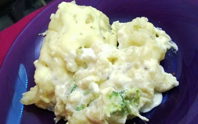 Escondidinho de brócolis