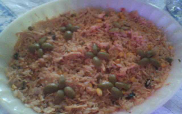 Risoto de frango Lauane