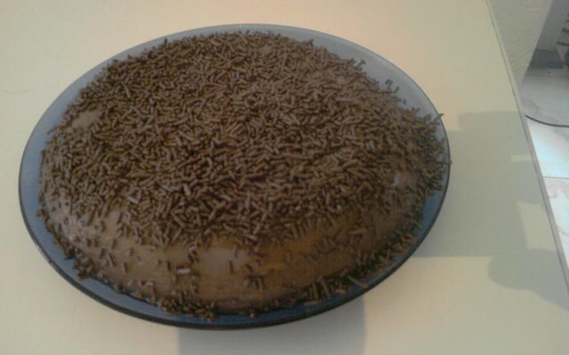 Brigadeirão de micro-ondas