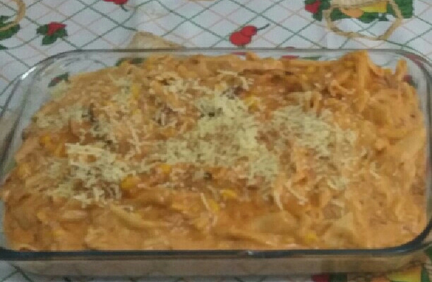 Macarrão na panela de pressão