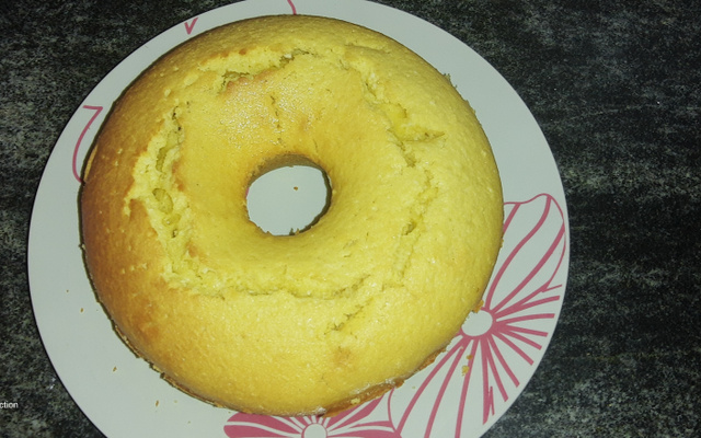 Bolo de fubá sem manteiga