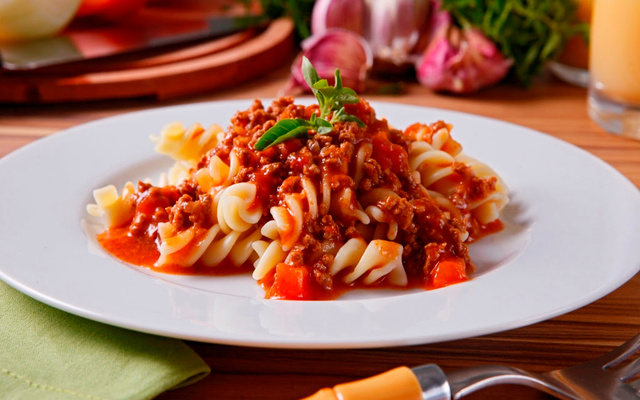 Fusilli à bolonhesa
