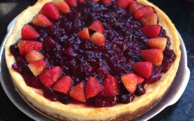 Cheesecake tradicional Nova York