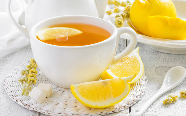 Chá de limão (adeus tosse)