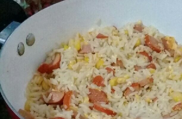 Arroz temperado à Kamila