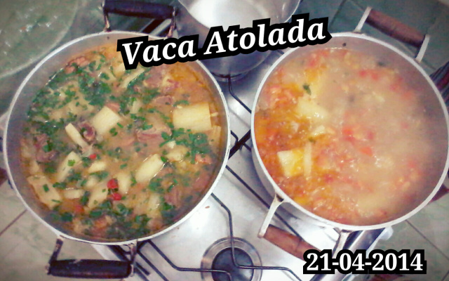 Acém ao molho com batata