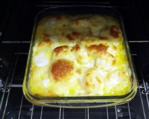 Batata gratinada