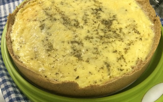 Quiche queijo Minas