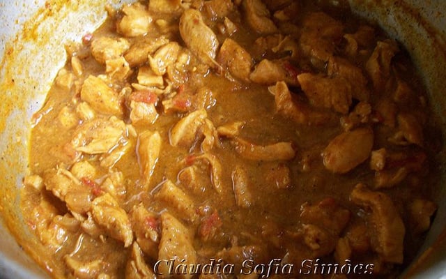 Frango Tikka Masala (Cozinha Hindu)
