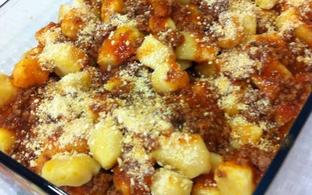 Nhoque de mandioquinha (batata salsa em algumas regiões)