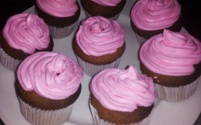 Cupcake de chocolate