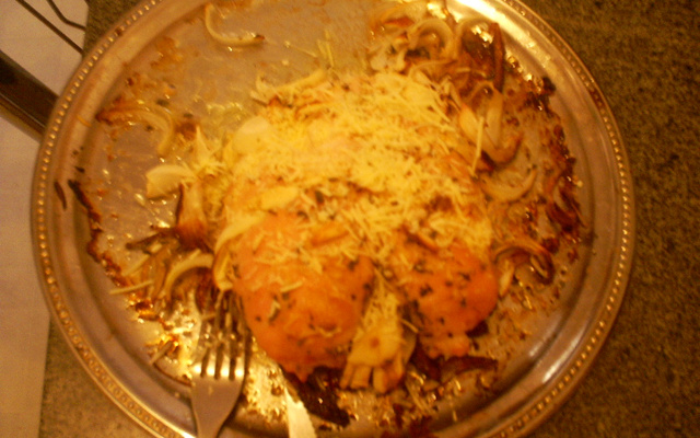 Peito de frango recheado