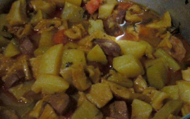 Dobradinha com legumes