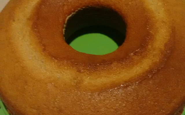 Bolo simples de banana e maçã