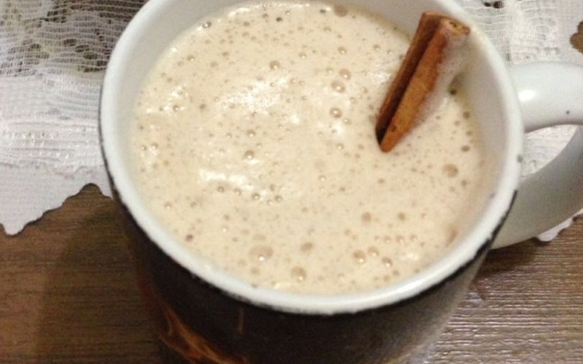 Choconhaque cremoso quente