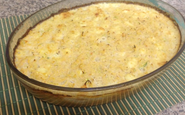 Quiche de Frango Low Carb (Dukan)