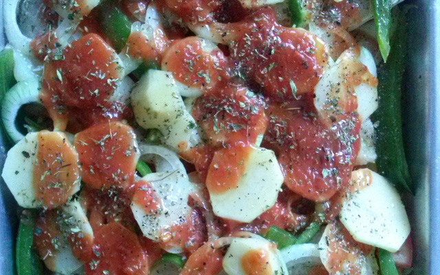 Peixe ao forno Dom Helio