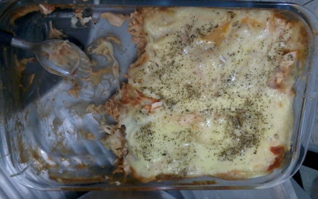 Escondidinho de frango simples e rápido